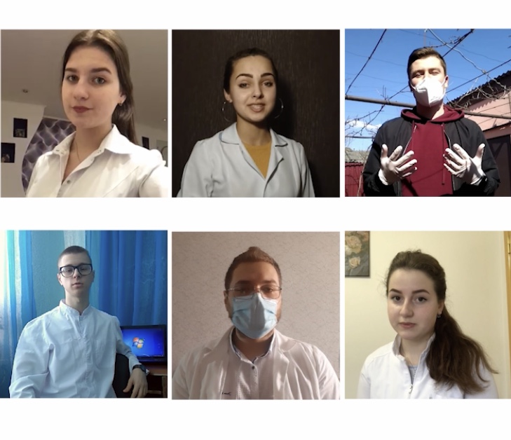 Студенти-медики створили відео, у якому  розповіли, як правильно  провести час на карантині