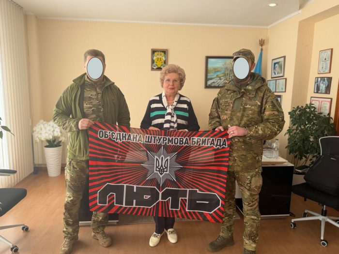 Зустріч із представниками Об’єднаної штурмової бригади «Лють»