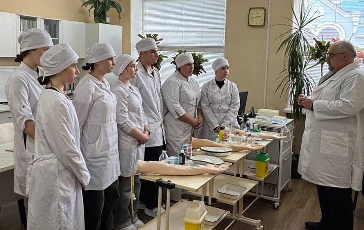 Відкрите практичне заняття з дисципліни Основи медсестринства та медичної маніпуляційної техніки