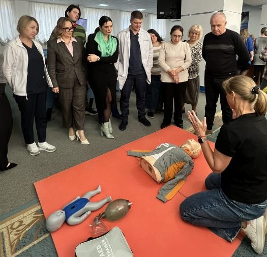 Тренінг з оволодіння практичними навичками «Невідкладна допомога при критичних станах»